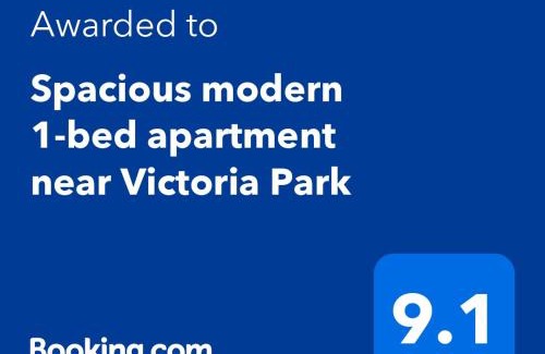 Bow Apartamento | Spacious modern 1-bed apartment near Victoria Park & London Stadium