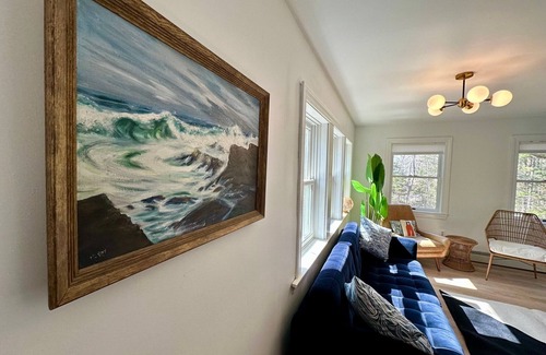 New Harbor Casa | Spacious, modern Maine house in New Harbor near beach, walk to harbor.