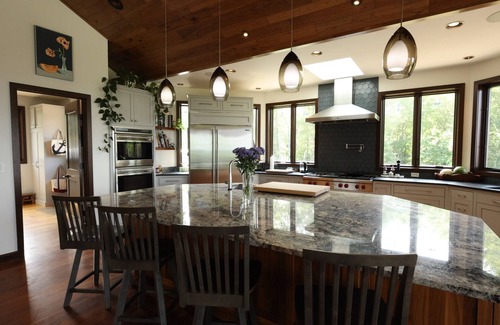 Corning Casa | Spacious modern mountain style home with beautiful western views in Corning, NY