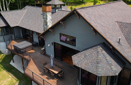 Corning Casa | Spacious modern mountain style home with beautiful western views in Corning, NY