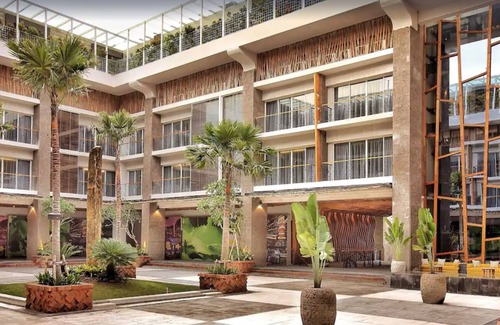 Central Seminyak Apartamento | Suite espaciosa y moderna con artículos de minibar gratuitos (T Sand Suite24)