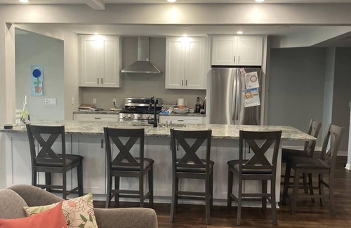 Town of Jerusalem Casa | Spacious multi-level lakeside home w/ renovated kitchen and abundant parking!