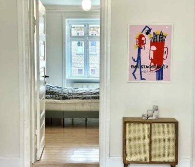 Vesterbro Apartamento | Spacious Nordic Design Vesterbro Home I 3 min to Metro