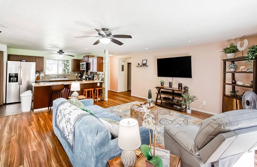 Kapoho Casa | Spacious Pahoa home with a fenced yard, washer/dryer, & fast WiFi