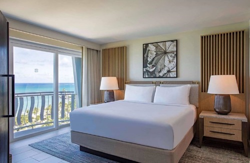 Isla Verde Hotel | Spacious Presidential Suite w/ Living Area and Balcony | Scenic Ocean View