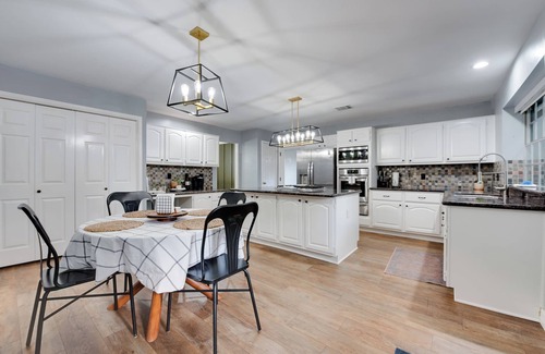 Spring Casa | Spacious Retreat w/ Heated Pool, Spa, & Game Room; King Bed, Pool Table