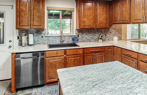 Southeast Bend Casa | Spacious retreat with private hot tub, dog-friendly, arcade