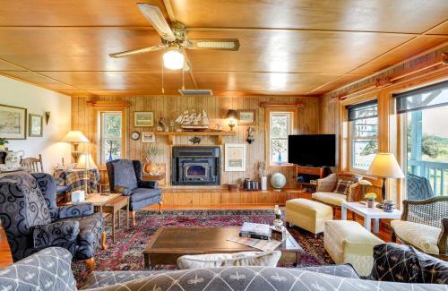 Jacksonboro Casa | Spacious Riverfront Cottage with Dock in Green Pond!