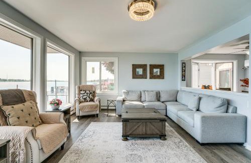 St. Clair Casa | Spacious Riverfront Home with Dock in St Clair!