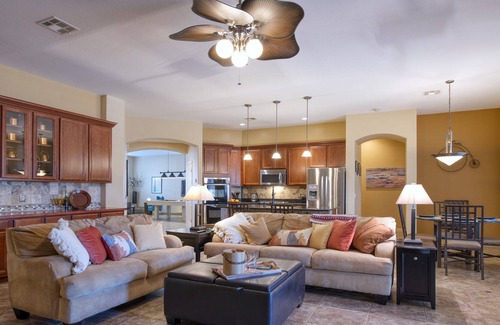 Fireside at Norterra Casa | Spacious single story 3-bed 3-bath home. Warm & Relaxing, 1 mi 2 highway!