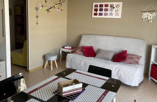 Sainte-Cecile-Plage Apartamento | amplio estudio con vista al mar a 50 metros de la playa