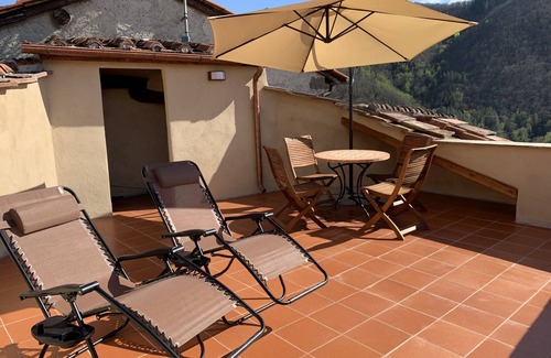 Benabbio Casa | Amplia casa toscana con gran terraza en la azotea
