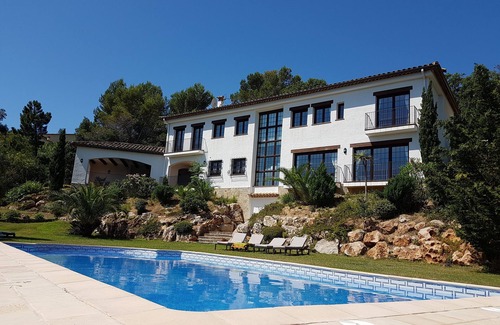 Santa Cristina de Aro Casa | Espaciosa Villa, Golf Costa Brava, Vista ,, Amplia Terraza, Piscina 6x12m