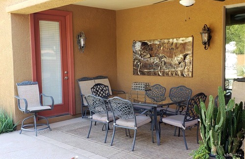 South Mountain Casa | Spanish Villa with heated pool, hot tub and outdoor living space