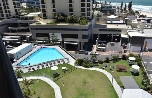 Surfers Paradise Condominio | Spectacular Central Surfers Beach Views from Appartment
