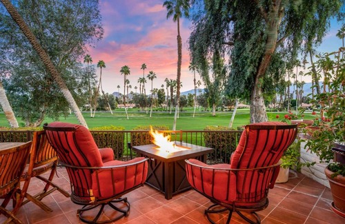 Palm Desert Casa | Spectacular condo with private golf privileges includes golf cart on Monterey Country Club !