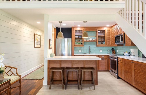 Kahuku Apartamento | Spectacular golf course front, steps from the beach
