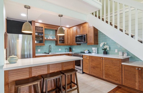 Kahuku Apartamento | Spectacular golf course front, steps from the beach