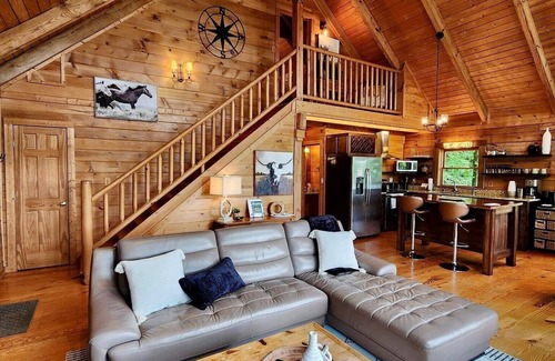 Big Canoe Cabina | SPECTACULAR NEW BIG CANOE RENTAL! Whiskey Mountain Escape