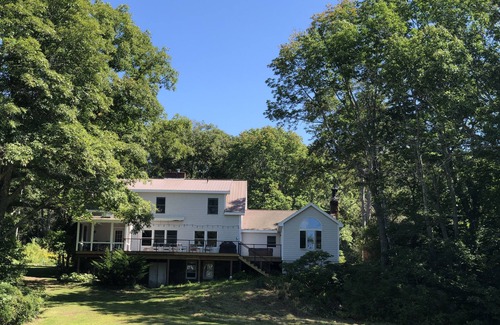 Harpswell Center Casa | Spectacular Oceanfront Estate with Beautiful Sunsets on 8 acres