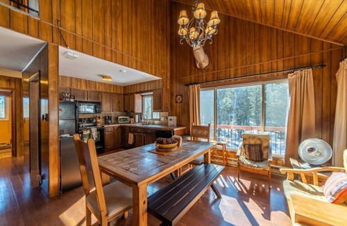 Alma Cabina | Spectacular Outdoor Space w/Rustic Style, Playground, Fireplace - Creekside Cabin