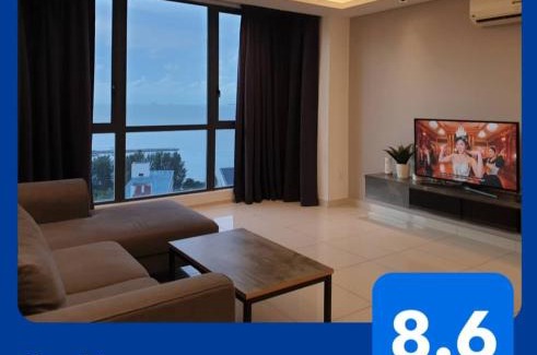 Seri Tanjung Pinang Apartamento | Spectacular Seaview 2 Bedroom Condo Georgetown 超级海景双房公寓