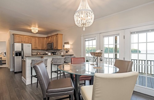 Almo Condominio | Spectacular Views from this 2 Bedroom, 2 Bath Lakefront Condo 4a, full covered deck