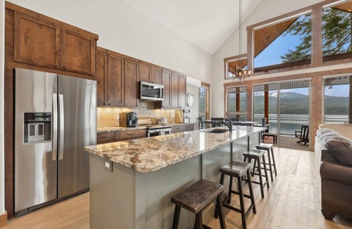 Whitefish Casa | Spend Summer in Whitefish! Luxury Lakeside Home with Hot Tub and Stunning Views!