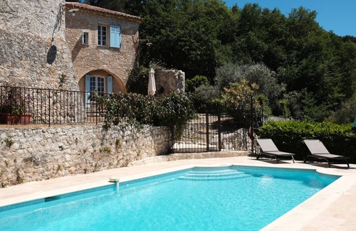Saint-Paul-de-Vence Villa | Provenzal Bastide espléndida siglo 17 en Saint Paul de Vence