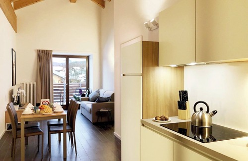 Gionghi-Cappella Apartamento | Espléndido ático 4+2 con terraza panorámica con vistas a la montaña (301)