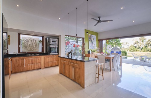 Pengosekan Casa | Espléndida villa de lujo Ubud en medio del arroz