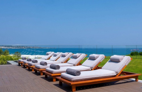 Stalida Villa | Splendid Crete Villa | Villa Serafina | 3 Bedrooms | Private Heated Pool | Private Sauna & Gym | Wonderful Sea Views | Heraklion