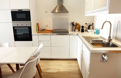 Wimereux Apartamento | Espléndida vista al mar, apr. ¡50 m² completamente reformado! WIFI