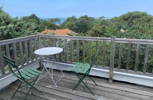 Pyla-sur-Mer Villa | Decoración Espléndida villa, gran vista al mar terraza 14/16 pers - sólo quince años