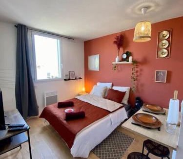 Costieres Apartamento | Splendide studio Moderne - Proche centre - Laverie