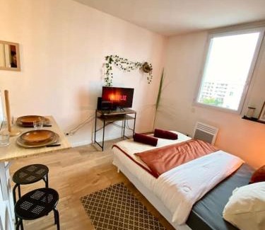 Costieres Apartamento | Splendide studio Moderne - Proche centre - Laverie