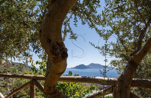 Massa Lubrense Villa | SPLENDORE SU CAPRI - villa con piscina en la península de Sorrento con vistas a Capri