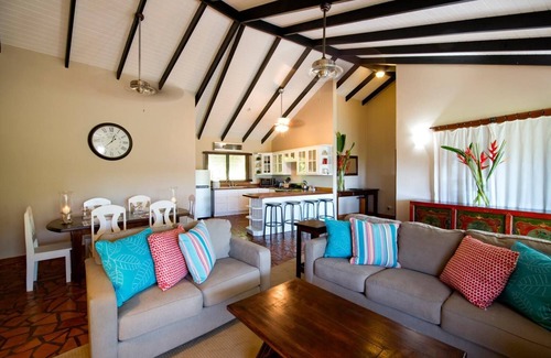 Punta Gorda Villa | Sprawling Family Villa w/ Stunning Jungle Views, Screened-In Porches, & WiFi
