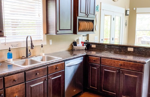 Flat Hollow Marina Casa | Spring Lily Retreat - Spacious, Lakefront, Hot Tub, Private Dock, Peaceful Cove!