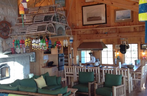 Stonington Cabina | Spruce Island: una isla privada para reuniones grandes o pequeñas