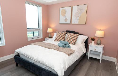 Markham Apartamento | § markham downtown New Deluxe 3BR 2.5 Bathroom Apartment, 2free parking