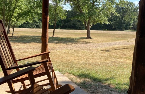 Havana Cabina | St. Eustace Family Lodge: Cabin adjoining National Forest