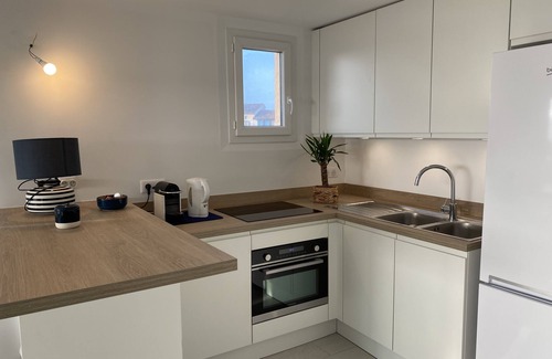 Port Cogolin Apartamento | St-Tropez Gulf, air-cond apart, except sea view terrace, beach 150 yd, 4/6 pers
