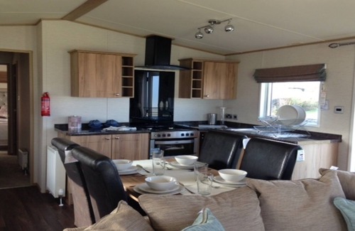 Morpeth Cabina | Stag Lodge, Felmoor Holiday Park (alberca de la tina caliente)