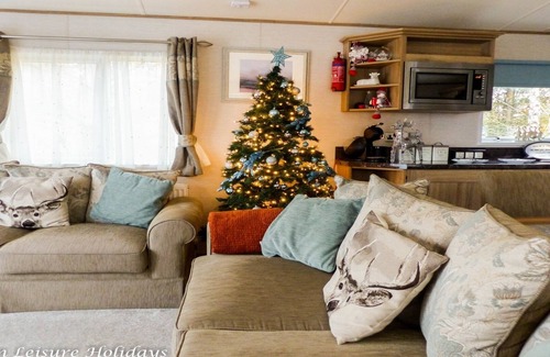 Morpeth Cabina | Stag Lodge, Felmoor Holiday Park (alberca de la tina caliente)