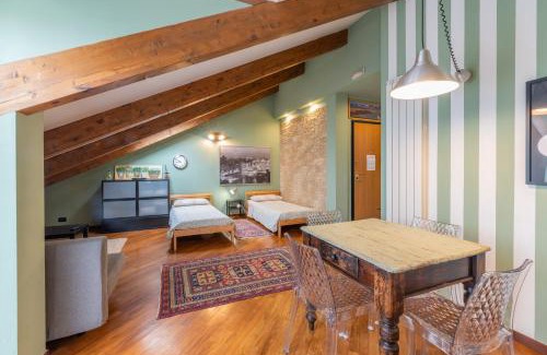 Parella Apartamento | STAGABIN La Mansarda Panoramica Un Rifugio di Eleganza e Tranquillità