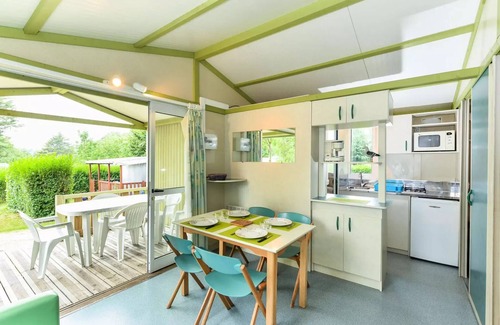 Clohars-Carnoet Chalet De Esquí | Standard Chalet 25m2 (2 Schlafzimmer) + überdachte Terrasse 2 bis 5 Personen - 2 Pers. im Preis enthalten