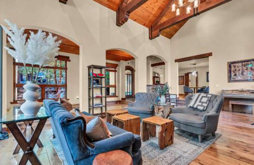 Truckee Casa | Star Haven Game Room & Forest Views