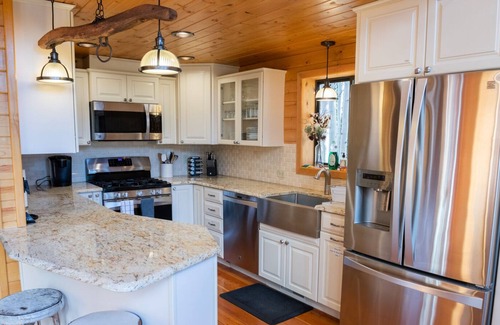 Star Valley Ranch Casa | Star Valley Ranch Log Cabin en el campo de golf