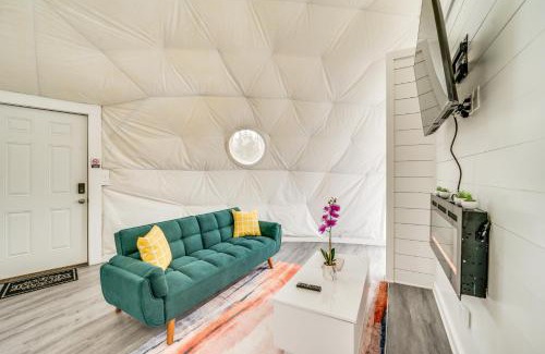 Broken Bow Apartamento | Star View Dome Broken Bow Gem Hot Tub and Deck!